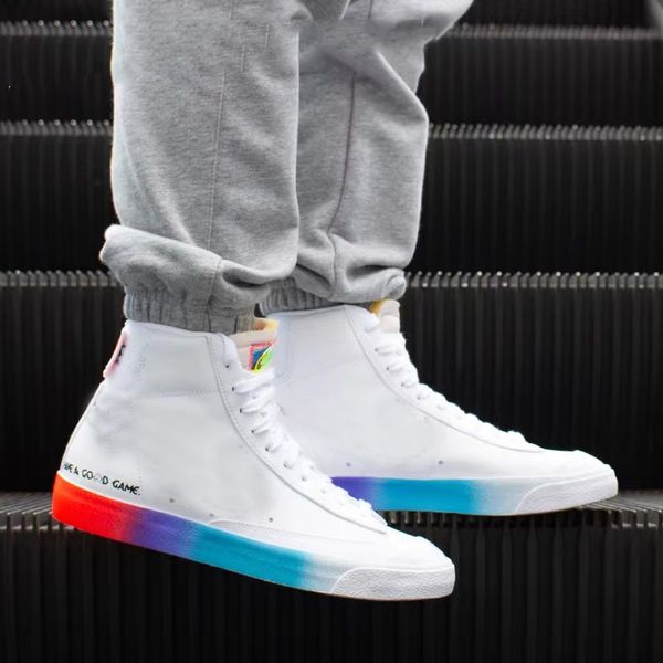 blazer mid 77 vintage running shoes high low glow in the dark have a good game pomegranate suede leather women mens trainers sports
blazer mid 77 vintage running shoes high low glow in the dark have a good game pomegranate suede leather women mens trainers sports