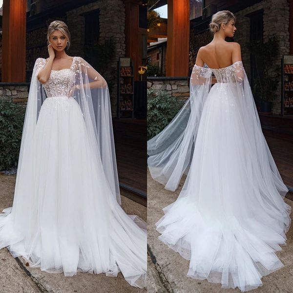 dreaming beaded appliques illusion wedding dress sweetheart backless floor length a line custom made bridal dress robe de mariée, White
dreaming beaded appliques illusion wedding dress sweetheart backless floor length a line custom made bridal dress robe de mariée, White