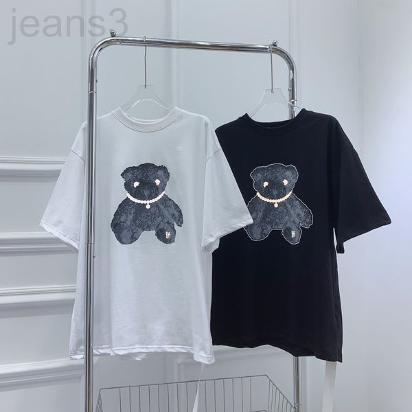 women's t-shirt designer qingdao 2022 new korean correct version welddone fashion reflective bear loose round neck short sleeve t-shirt, White
women's t-shirt designer qingdao 2022 new korean correct version welddone fashion reflective bear loose round neck short sleeve t-shirt, White
