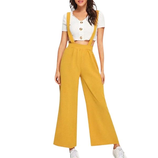 women's jumpsuits & rompers clothes 2021 women leisure chiffon slim high-waist loose solid belt jumpsuit pants trousers drop q3bq#, Black;white
women's jumpsuits & rompers clothes 2021 women leisure chiffon slim high-waist loose solid belt jumpsuit pants trousers drop q3bq#, Black;white