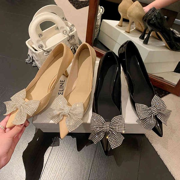 sandals pointed bow thin high-heeled single shoes spring and autumn simple korean temperament shallow mouth ej25, Black
sandals pointed bow thin high-heeled single shoes spring and autumn simple korean temperament shallow mouth ej25, Black