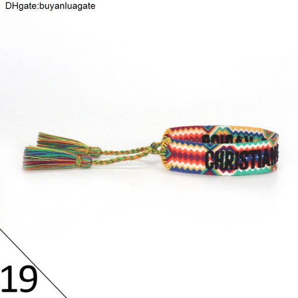 brand luxury braided bracelet adjustable woven friendship bangle for womens mens designer letter embroidery rope bracelets jewelry gift code, Golden;silver
brand luxury braided bracelet adjustable woven friendship bangle for womens mens designer letter embroidery rope bracelets jewelry gift code, Golden;silver