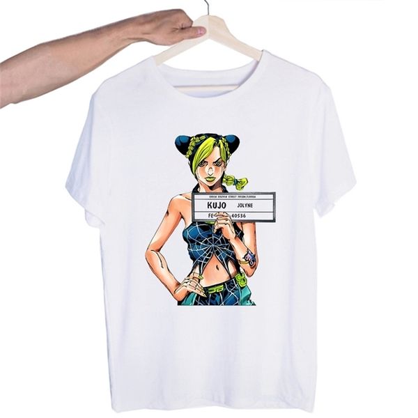 bizzare adventure kujo jotaro white tshirt stone ocean jolyne cujoh tshirt short sleeve oneck harajuku t shirt220622, White;black
bizzare adventure kujo jotaro white tshirt stone ocean jolyne cujoh tshirt short sleeve oneck harajuku t shirt220622, White;black