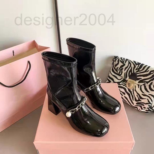 dress shoes designer mium21 autumn and winter new line buckle chain pearl single, Black
dress shoes designer mium21 autumn and winter new line buckle chain pearl single, Black