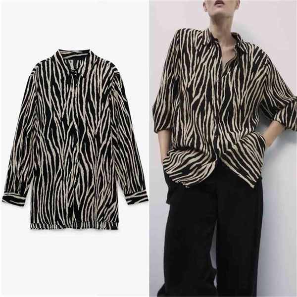 animal print vintage long shirt women sleeve lapel collar flowy female fashion button loose irregular shirts 210524, White
animal print vintage long shirt women sleeve lapel collar flowy female fashion button loose irregular shirts 210524, White