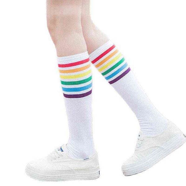 lolita rainbow knee cotton socks jk girls thigh striped stockings long striped socks dents over knee high socks medias l220714, Black;white
lolita rainbow knee cotton socks jk girls thigh striped stockings long striped socks dents over knee high socks medias l220714, Black;white