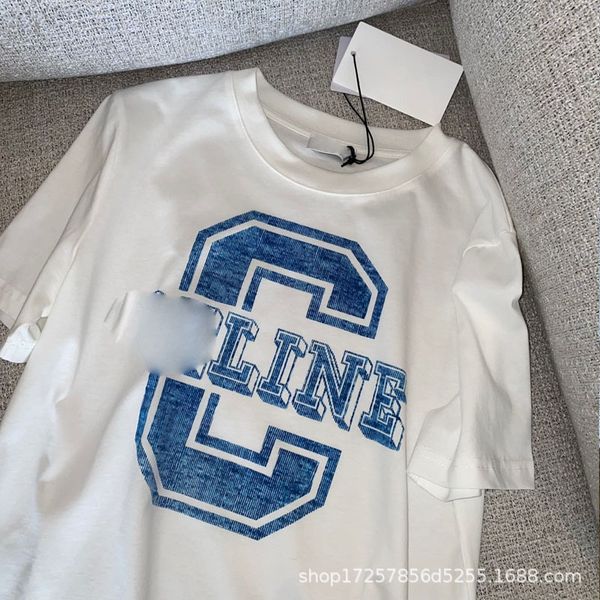 women's t-shirt designer fashion brand ce home 22 new letter printing temperament fashion round neck short sleeve style 3d4f, White
women's t-shirt designer fashion brand ce home 22 new letter printing temperament fashion round neck short sleeve style 3d4f, White