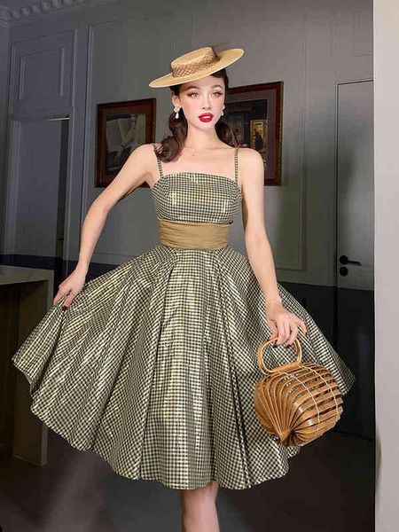 casual dresses vintage original girl's sense gold plaid fake waist closure swing dress yxk9, Black;gray
casual dresses vintage original girl's sense gold plaid fake waist closure swing dress yxk9, Black;gray