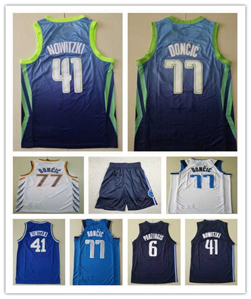 men retro basketball luka doncic jersey 77 kristaps porzingis 6 dirk nowitzki 41 edition earned city stitched navy blue black white, Black;red
men retro basketball luka doncic jersey 77 kristaps porzingis 6 dirk nowitzki 41 edition earned city stitched navy blue black white, Black;red