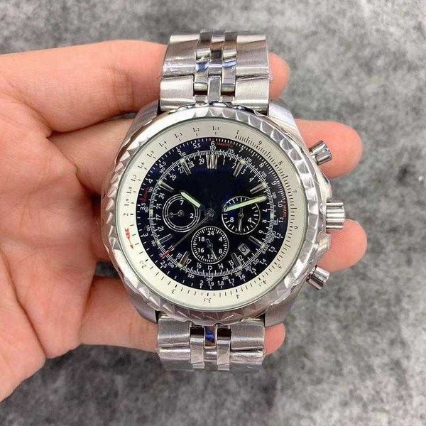 high-end quartz mens watch oversized dial 316l fine steel strap black mirror outdoor adventure waterproof years watches, Slivery;brown
high-end quartz mens watch oversized dial 316l fine steel strap black mirror outdoor adventure waterproof years watches, Slivery;brown