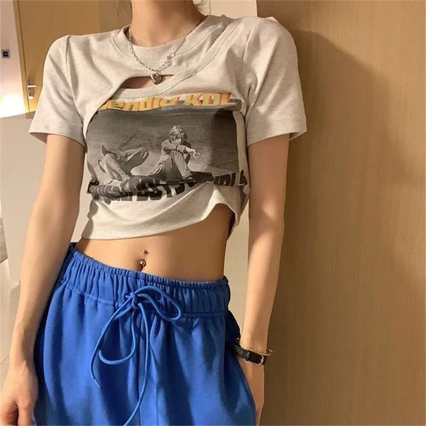 women summer crop womens t-shirt short sleeve t-shirts letter graphic cropped cut out korean clothing harajuku free, White
women summer crop womens t-shirt short sleeve t-shirts letter graphic cropped cut out korean clothing harajuku free, White