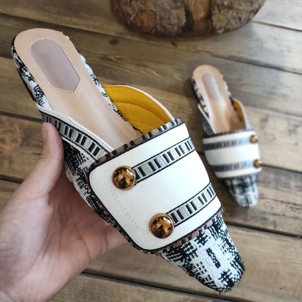 slippers for women leather upper square toe sandal slides hardware comfortable rubber sole casual shoes slipper fashion versatile flip flop, Black
slippers for women leather upper square toe sandal slides hardware comfortable rubber sole casual shoes slipper fashion versatile flip flop, Black