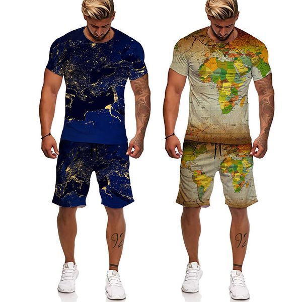 summer 3d map printing casual men short sleeve tshirts and shorts male o neck tracksuit set mens clothing 2 pieces set 220602, Gray
summer 3d map printing casual men short sleeve tshirts and shorts male o neck tracksuit set mens clothing 2 pieces set 220602, Gray