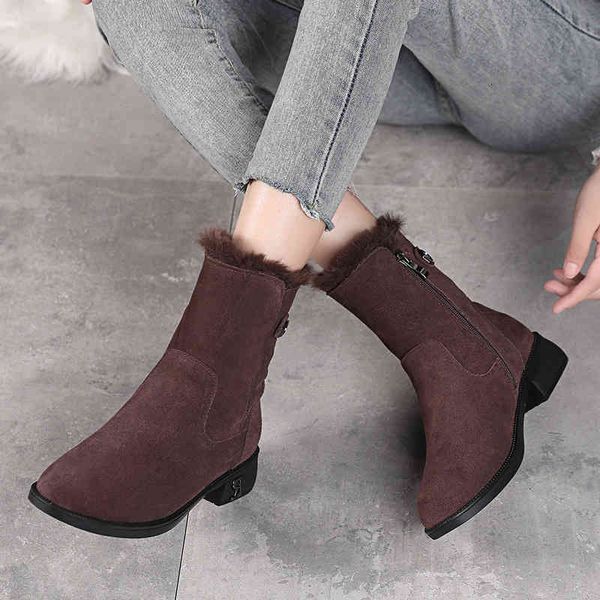boots snow boots women's winter shoes plush cotton short medium heel thick large 4143 wool tube f1qb, Black
boots snow boots women's winter shoes plush cotton short medium heel thick large 4143 wool tube f1qb, Black