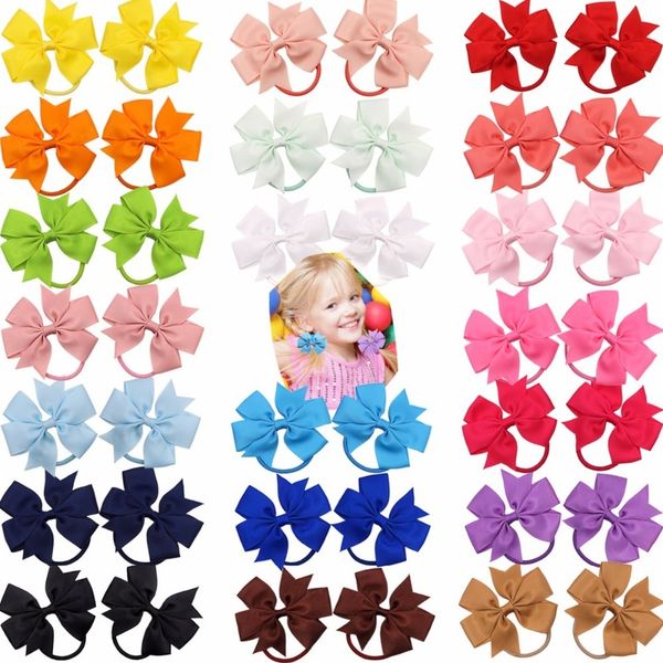 40pcs 20pairs baby girl grosgrain ribbon hair bows ponytail holder boutique elastic tie for teens and young women 220630, Slivery;white
40pcs 20pairs baby girl grosgrain ribbon hair bows ponytail holder boutique elastic tie for teens and young women 220630, Slivery;white