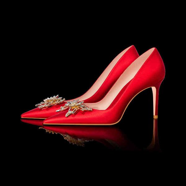 dress shoes spring and summer women's shoes pointed thin high heels metal bow sweet wedding banquet single 47ur, Black
dress shoes spring and summer women's shoes pointed thin high heels metal bow sweet wedding banquet single 47ur, Black
