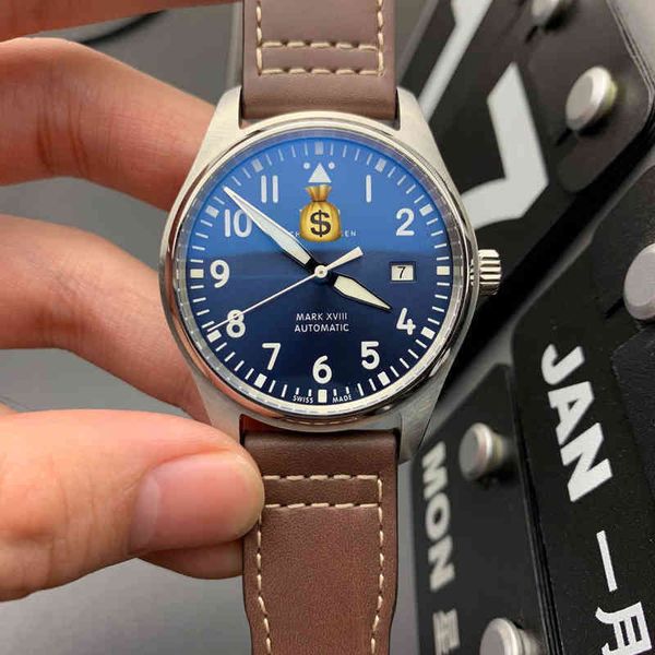 luxury mens mechanical watch v7 factory pilot mark 18 little prince men's leisure sports business automatic swiss es brand wristwatch, Slivery;brown
luxury mens mechanical watch v7 factory pilot mark 18 little prince men's leisure sports business automatic swiss es brand wristwatch, Slivery;brown