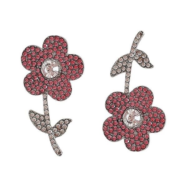 sweet pink diamond flower light luxury stud earrings for women korean fashion earring birthday party jewelry gifts, Golden;silver
sweet pink diamond flower light luxury stud earrings for women korean fashion earring birthday party jewelry gifts, Golden;silver