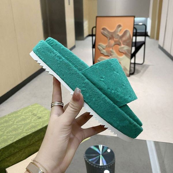 women's platform sandals designer 60mm heel sandal women's slipper slide slippers luxury flat platforms embroidered printed rubber, Black 
women's platform sandals designer 60mm heel sandal women's slipper slide slippers luxury flat platforms embroidered printed rubber, Black