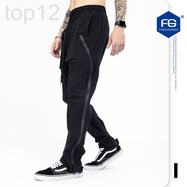 men's pants designer fg menswear 2021 autumn and winter new fashion brand high street vibe style zipper splicing solid color leisure sp, Black
men's pants designer fg menswear 2021 autumn and winter new fashion brand high street vibe style zipper splicing solid color leisure sp, Black