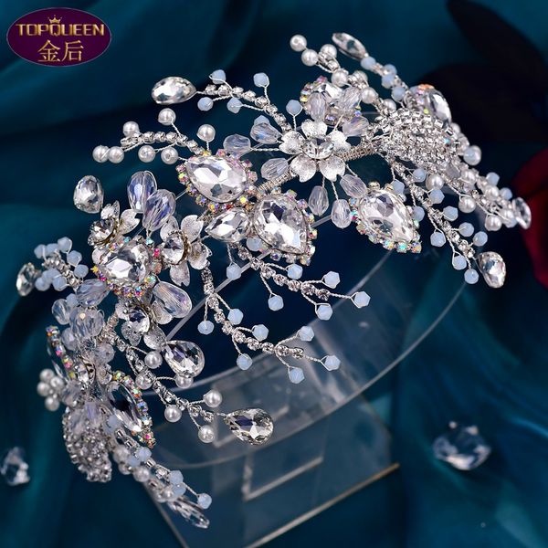 silver pearls flower diamond tiara baroque crystal bridal headwear crown rhinestone with wedding jewelry hair accessories bridal crowns head
silver pearls flower diamond tiara baroque crystal bridal headwear crown rhinestone with wedding jewelry hair accessories bridal crowns head