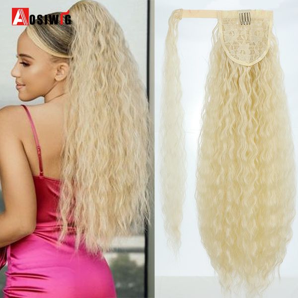 costume accessories synthetic ponytail long hair extension clip in hairpiece kinky curly puff fake false natural pony tail for women, Silver
costume accessories synthetic ponytail long hair extension clip in hairpiece kinky curly puff fake false natural pony tail for women, Silver