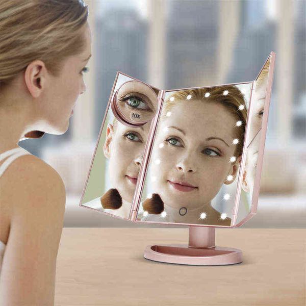factory outlet cross mirror desksquare three fold makeup led dressing illuminated
factory outlet cross mirror desksquare three fold makeup led dressing illuminated