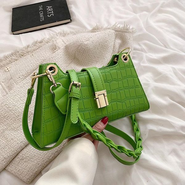 evening bags fashion crocodile pattern women's bag pu leather shoulder luxury designer texture buckle handbags for women 2022
evening bags fashion crocodile pattern women's bag pu leather shoulder luxury designer texture buckle handbags for women 2022