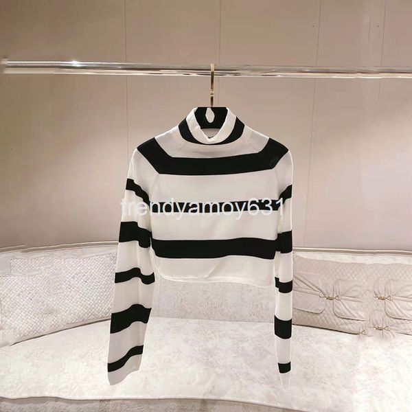 women's knits & tees spring women's versatile fashion high waist stripe half neck long sleeve slim fit sweater t-shirt, White
women's knits & tees spring women's versatile fashion high waist stripe half neck long sleeve slim fit sweater t-shirt, White