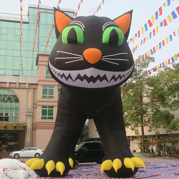 outdoor activities 12m 40ft tall giant inflatable black cat with led light for halloween decoration
outdoor activities 12m 40ft tall giant inflatable black cat with led light for halloween decoration