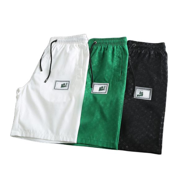 spring and summer new designer ba printed cotton sewing famous brand fashion leisure letter printing men's and women's beach pants, White;black
spring and summer new designer ba printed cotton sewing famous brand fashion leisure letter printing men's and women's beach pants, White;black