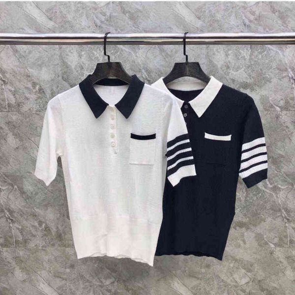 tb summer puppy knitted short sleeve t-shirt women's polo lapel slim fit four bar sports bottom shirt casual outdoor cotton correct ver, White
tb summer puppy knitted short sleeve t-shirt women's polo lapel slim fit four bar sports bottom shirt casual outdoor cotton correct ver, White