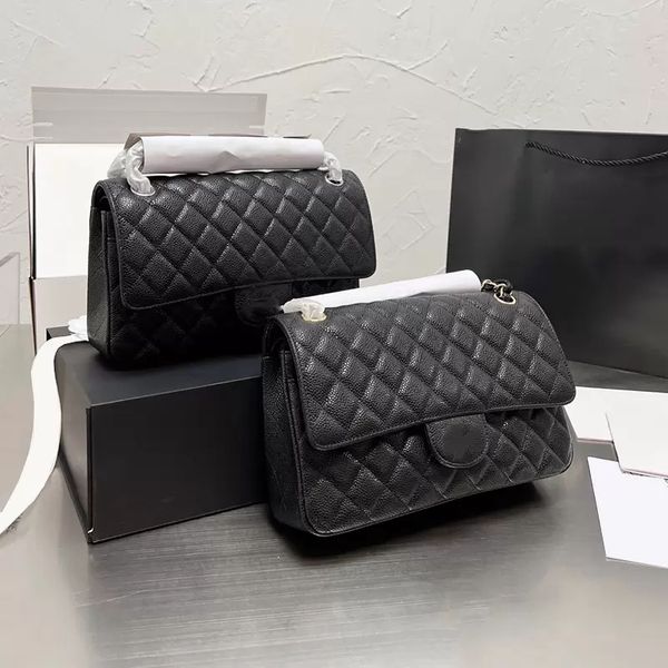 womens black classic double flap caviar leather quilted bags silver/gold metal hardware matelasse chain crossbody shoulder sacoche designer
womens black classic double flap caviar leather quilted bags silver/gold metal hardware matelasse chain crossbody shoulder sacoche designer