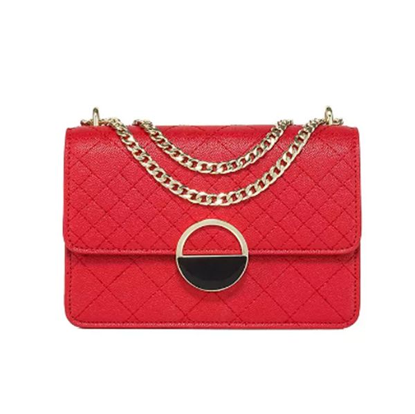 2022 shoulder bag handbag lingge packet chain lock diagonal small square package bags, Black
2022 shoulder bag handbag lingge packet chain lock diagonal small square package bags, Black