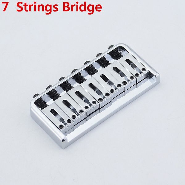1 set 7 strings electric guitar fixed bridge stainless saddle / steel plate chrome guitar electric
1 set 7 strings electric guitar fixed bridge stainless saddle / steel plate chrome guitar electric