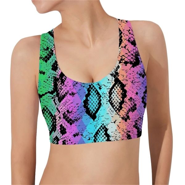 women sports vest snake skin cosplay 3d print sports bra tank yoga running women fitness bras tank women w220617, White
women sports vest snake skin cosplay 3d print sports bra tank yoga running women fitness bras tank women w220617, White