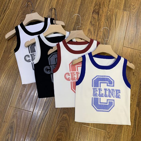 women's tanks & camis designer ce20222ss new knitted vest fashion leisure hundred single elastic blouse womenwixd 2002 luxury, White
women's tanks & camis designer ce20222ss new knitted vest fashion leisure hundred single elastic blouse womenwixd 2002 luxury, White