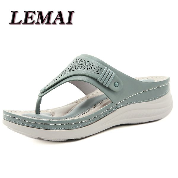 lemai wedge slippers women shoes flip flop 2021 summer comfortable soft big size 41 42 woman slides sandals ladies female, Black
lemai wedge slippers women shoes flip flop 2021 summer comfortable soft big size 41 42 woman slides sandals ladies female, Black