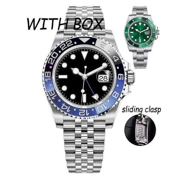 lmjli-mens watches 40mm automatic mechanical watch full stainless steel sliding clasp blue black ceramic sapphire wristwatches super, Slivery;brown
lmjli-mens watches 40mm automatic mechanical watch full stainless steel sliding clasp blue black ceramic sapphire wristwatches super, Slivery;brown