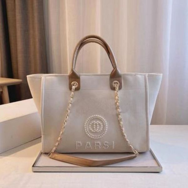 fashion luxury label pearl beach bags brand ch evening bag designers canvas portable large capacity female handbag classic women big handbag
fashion luxury label pearl beach bags brand ch evening bag designers canvas portable large capacity female handbag classic women big handbag