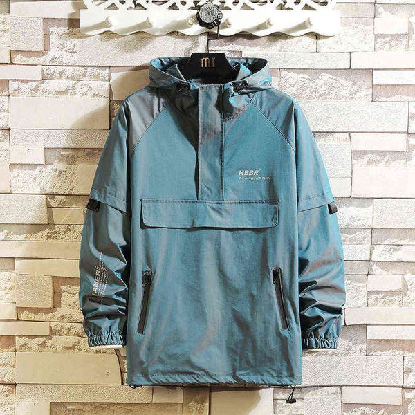 new mens pullover half-zip jacket thin trend hooded jacket male spring autumn street all-match quality jackets fashion print y220803, Black;brown
new mens pullover half-zip jacket thin trend hooded jacket male spring autumn street all-match quality jackets fashion print y220803, Black;brown