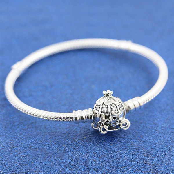 925 sterling silver pumpkin carriage clasp moments snake chain bracelet fits for european pandora bracelets charms and beads308h, Golden;silver
925 sterling silver pumpkin carriage clasp moments snake chain bracelet fits for european pandora bracelets charms and beads308h, Golden;silver