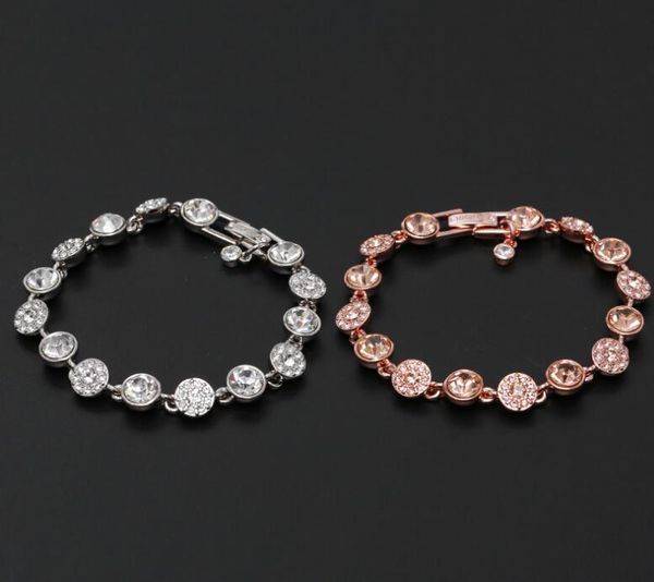 18k gold plated micro inlaid super flash chain rhinestone all over the sky star womanly fashion bracelet, Black
18k gold plated micro inlaid super flash chain rhinestone all over the sky star womanly fashion bracelet, Black