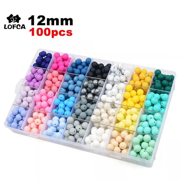 lofca 12mm 100pcs silicone beads round teether baby nursing necklace pacifier clip oral care bpa food grade colorful 220815
lofca 12mm 100pcs silicone beads round teether baby nursing necklace pacifier clip oral care bpa food grade colorful 220815