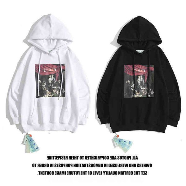 off fashion t-shirts oil 20ss virgin new painting arrstyle print men's and women's hooded pullover, Black
off fashion t-shirts oil 20ss virgin new painting arrstyle print men's and women's hooded pullover, Black