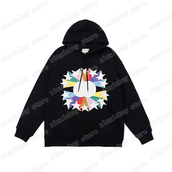 22ss men women designer sweatshirts hoodies rainbow five-pointed star letters cotton casual fashion men black s-xl
22ss men women designer sweatshirts hoodies rainbow five-pointed star letters cotton casual fashion men black s-xl