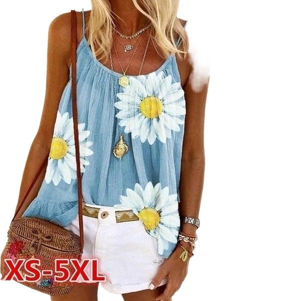 2020 europe and america wish foreign trade summer ladies daisy printed condole belt jacket large size loose vest p38a#, White
2020 europe and america wish foreign trade summer ladies daisy printed condole belt jacket large size loose vest p38a#, White