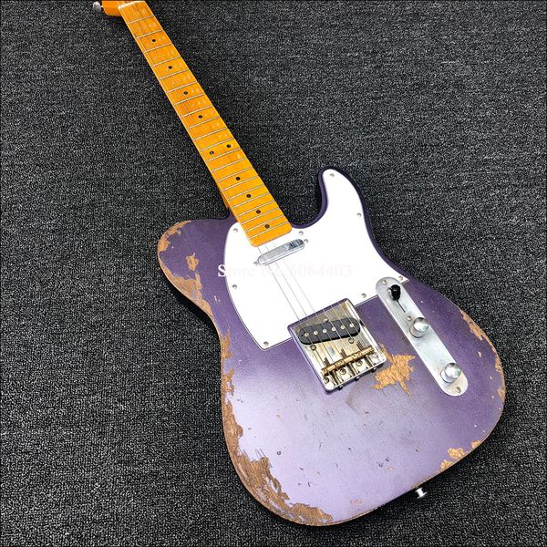 factory direct 6-string electric guitar purple old electric guitar maple neck maple fingerboard ash body postage
factory direct 6-string electric guitar purple old electric guitar maple neck maple fingerboard ash body postage