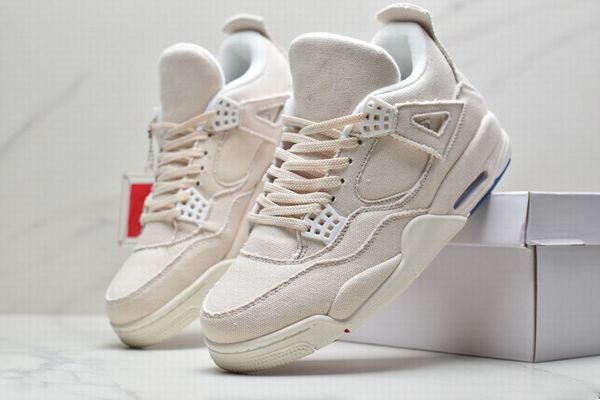 (with box)2022 canvas basketball shoes men women sail cement grey fire red 4s sneaker
(with box)2022 canvas basketball shoes men women sail cement grey fire red 4s sneaker