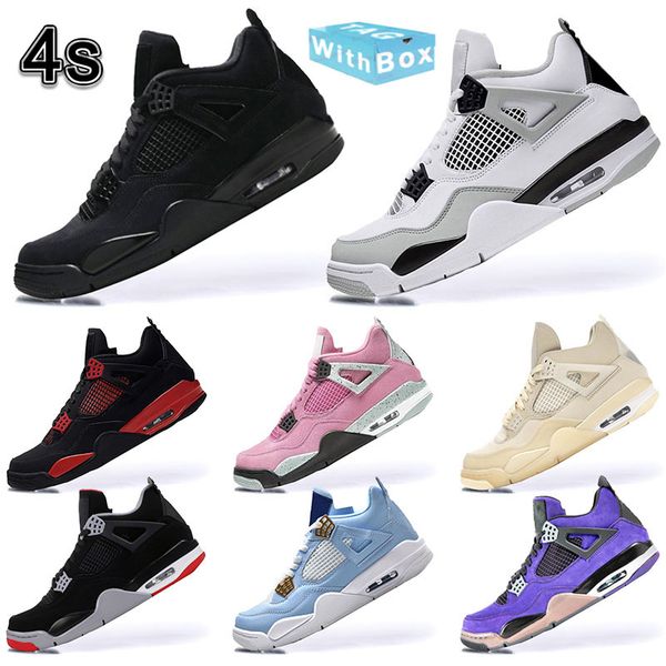 jorden 4 4s mens womens ts basketball shoes jumpman iv military black cat thunder red purple suede white cement sail bred neon off designer
jorden 4 4s mens womens ts basketball shoes jumpman iv military black cat thunder red purple suede white cement sail bred neon off designer